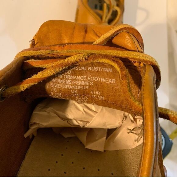 Sebago Tan Leather Mules - Picture 12 of 15